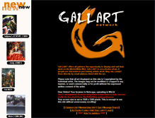 Tablet Screenshot of gallart.net