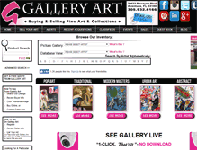 Tablet Screenshot of gallart.com